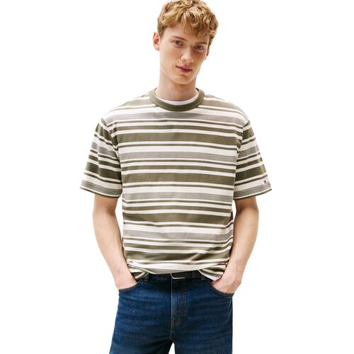 Tommy Hilfiger Cotton Modal Stripe Tee